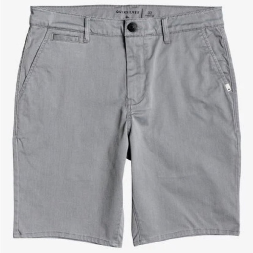 Quicksilver Straight Fit Men’s 32 Gray Shorts